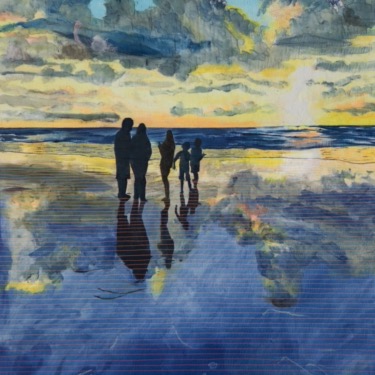 Low Tide at La Jolla by Carolyn Villars